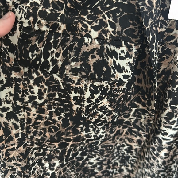 Avec Les Filles leopard blouse NWT - Picture 5 of 6